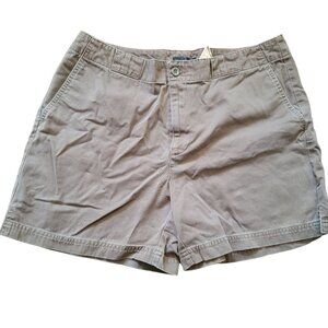 Dockers Shorts Olive Green 100% Cotton Woman's Size 10 Jj3455